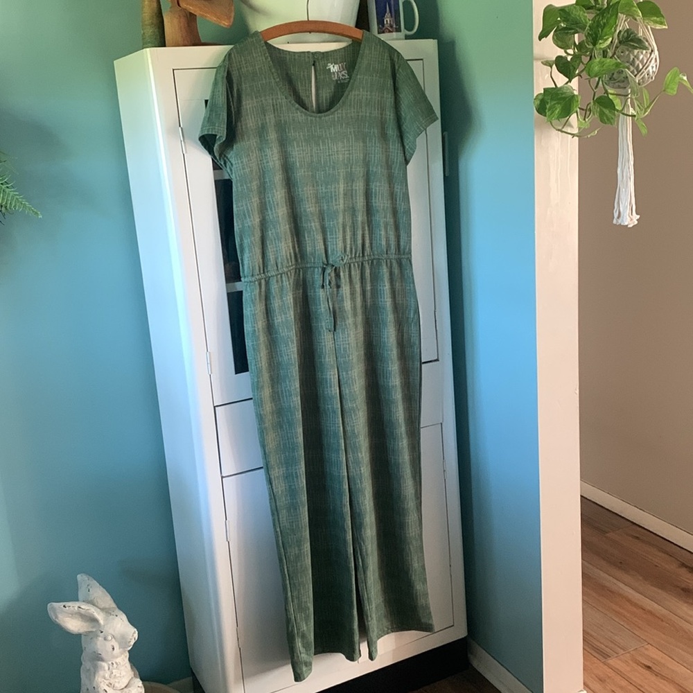 Muk Luks Green Jumpsuit